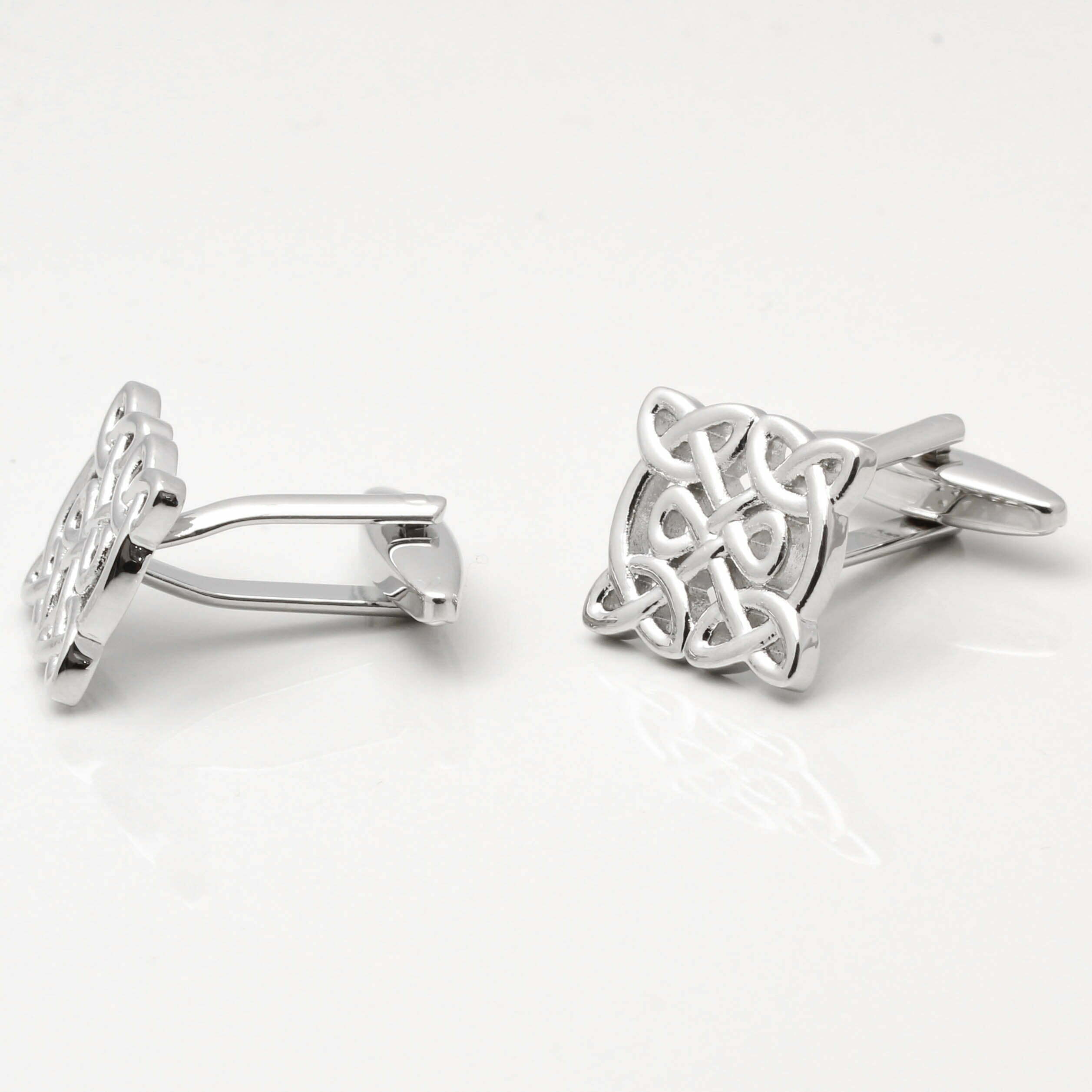 Celtic Knot Cufflinks by Badger & Brown. The Cufflink Specialists