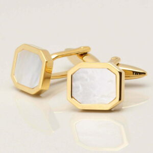 Mother of Pearl Octagon Cufflinks