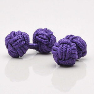 Purple Knot Cufflinks