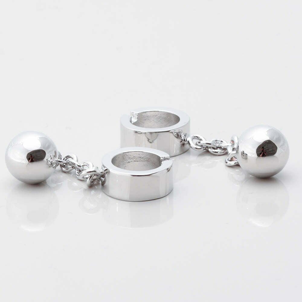 Ball and Chain Cufflinks by Badger & Brown. The Cufflink