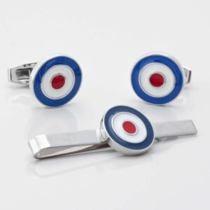 RAF Cufflinks & Tie Slide Set