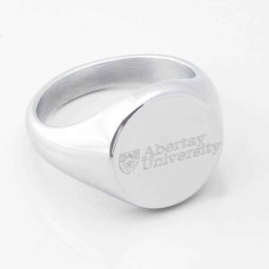 University Engraved Signet Rings